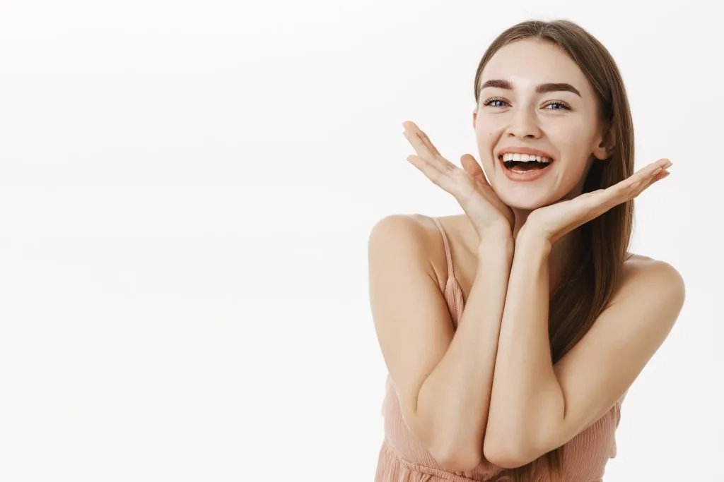 Smiley-Frauen von Kosmetik Winterhude